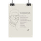 Poster Homme Gémeaux