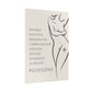 Poster Femme Poissons