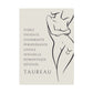 Poster Femme Taureau