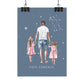 Poster Papa Gémeaux et ses filles
