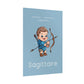 Poster Baby Boy BLEU - Sagittaire