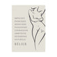 Poster Femme Bélier