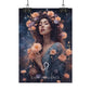 Poster Astrologique Lion - Elisa, Femme Lion