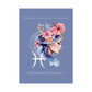 Poster Astrologique Poissons - "Jasmine, Femme Poissons"
