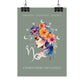 Poster Astrologique Capricorne - "Léa, Femme Capricorne"