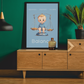 Poster Baby Boy BLEU - Balance