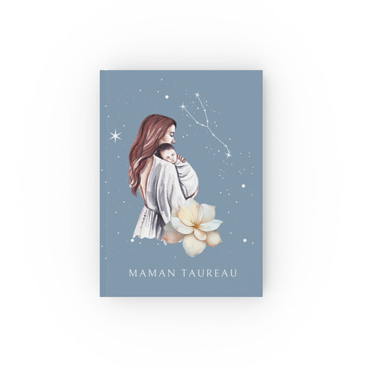 Carnet Maman Taureau et son bébé garçon