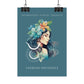 Poster Astrologique Taureau - "Aurélie, Femme Taureau"