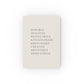 Carnet Femme Cancer