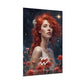 Poster Astrologique Verseau - Ruby, Femme Verseau