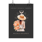 Poster Astrologique Balance - "Rose, Femme Balance"