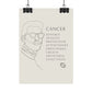 Poster Homme Cancer
