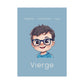 Poster Baby Boy BLEU - Vierge