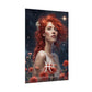 Poster Astrologique Poissons - Ruby, Femme Poissons