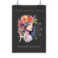 Poster Astrologique Poissons - "Mélanie, Femme Poissons"