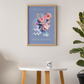 Poster Astrologique Verseau - "Jasmine, Femme Verseau"