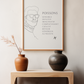 Poster Homme Poissons