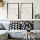Poster Homme Poissons